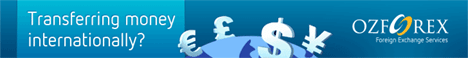 Ozforex International Foreign Exchange Transfers